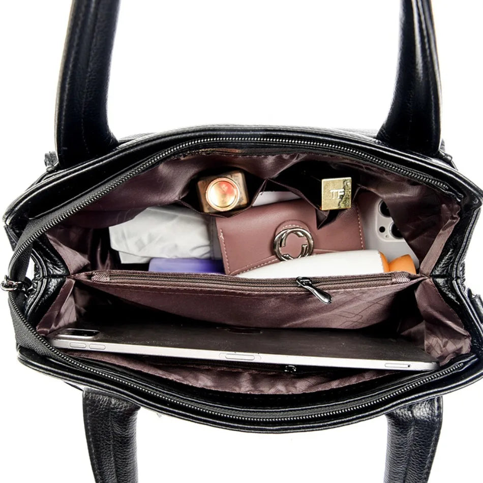 Women's Soft Leather Shoulder Crossbody Bags