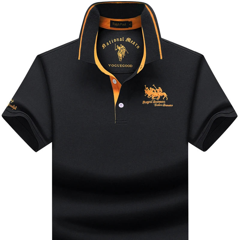 Men's polo shirt short sleeve t-shirt