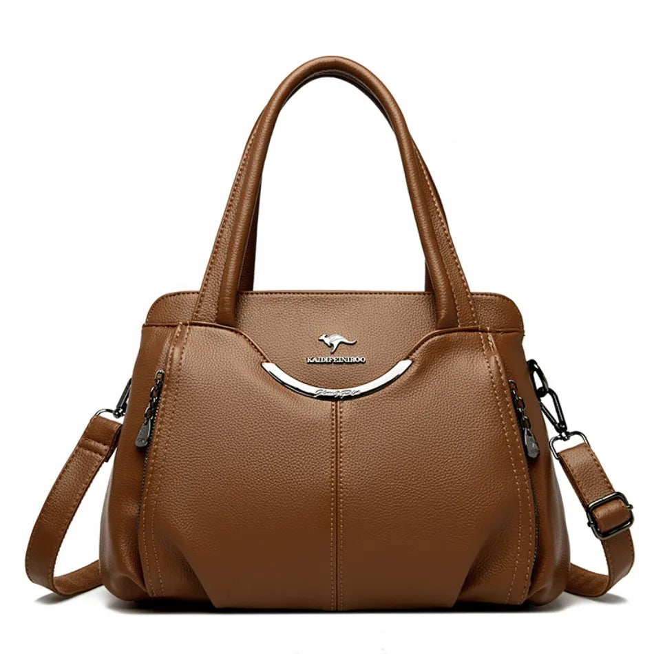 Women's  Soft Leather Shoulder Crossbody Bags