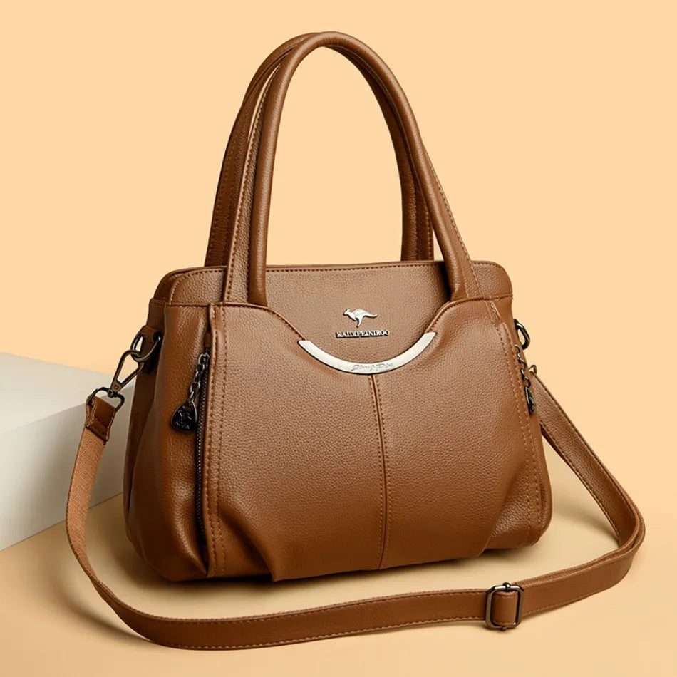 Women's  Soft Leather Shoulder Crossbody Bags