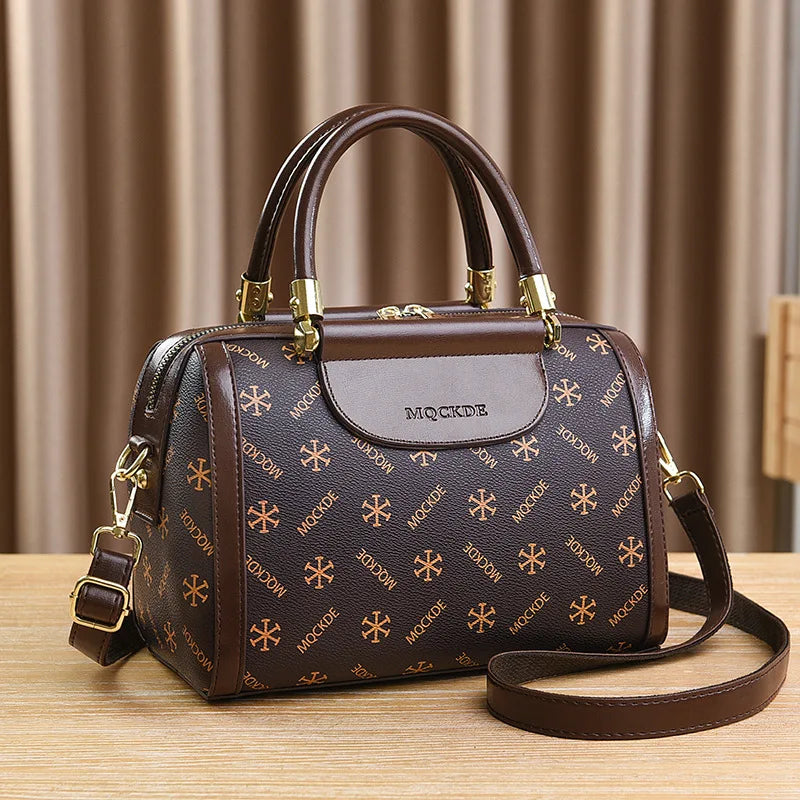 Women's Fashion  Quality Leather Single Shoulder Crossbody Handbags