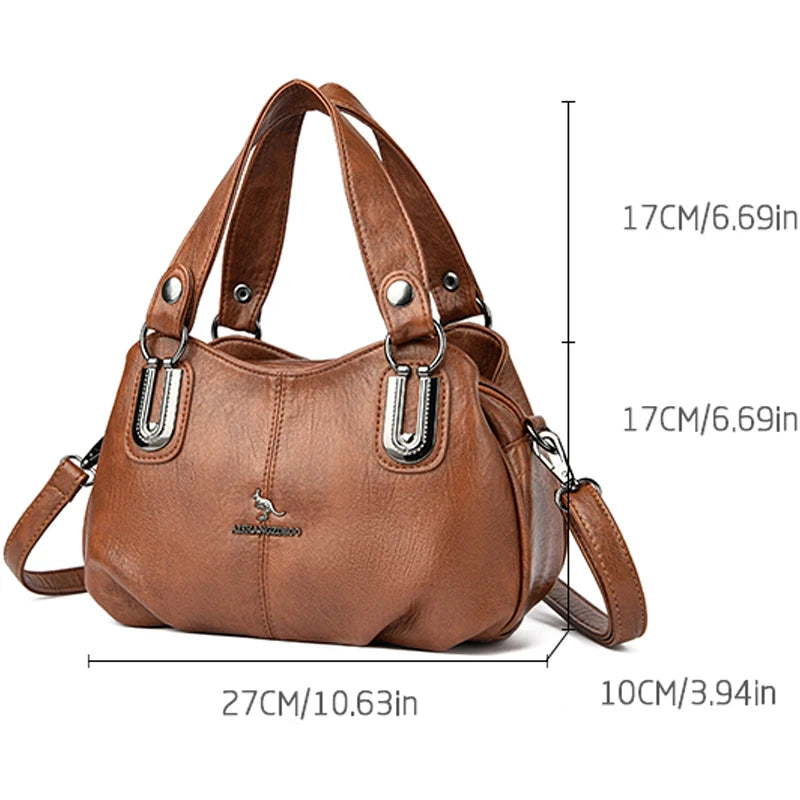 Women's Fashion High Quality Soft Leather Handbags