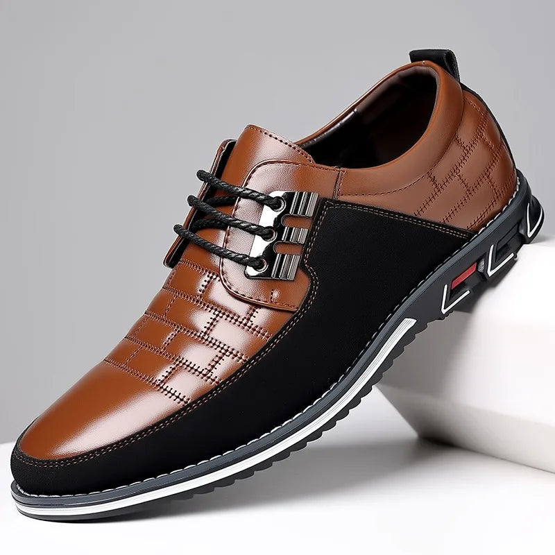 Men's Sneakers Fashion Causal Leather Shoes