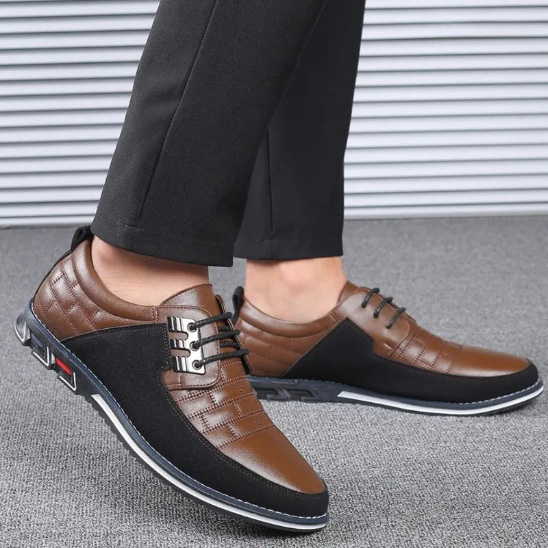 Men's Sneakers Fashion Causal Leather Shoes