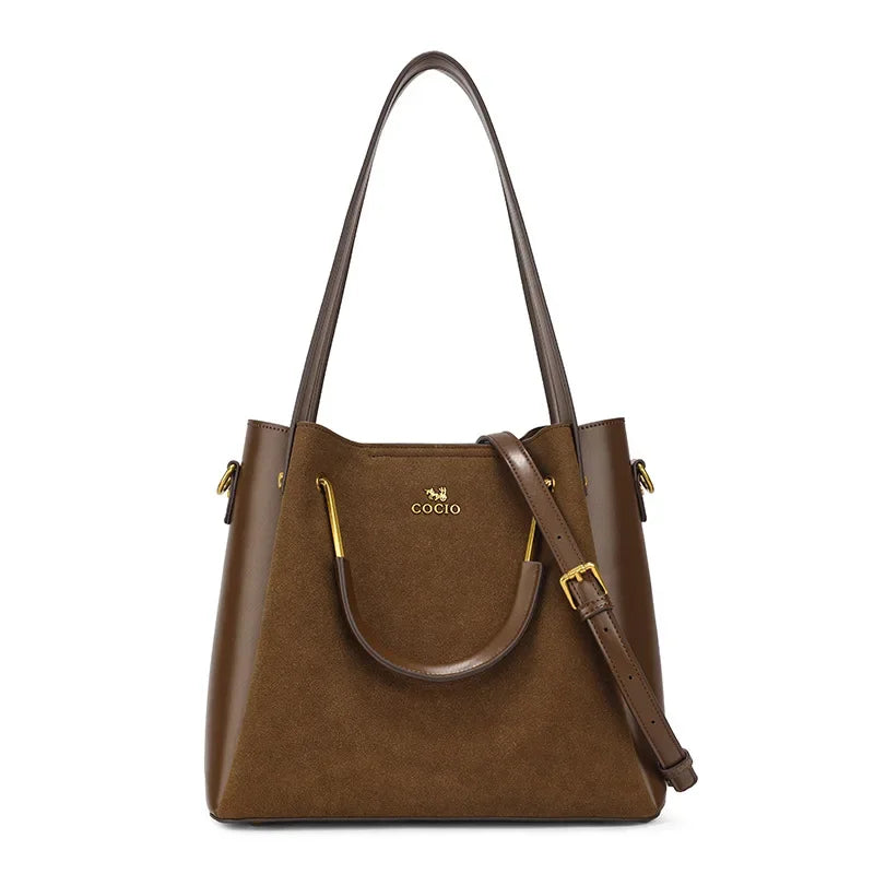 Elegant Women's high-quality frosted leather Perfect for those who appreciate top-end fashion.