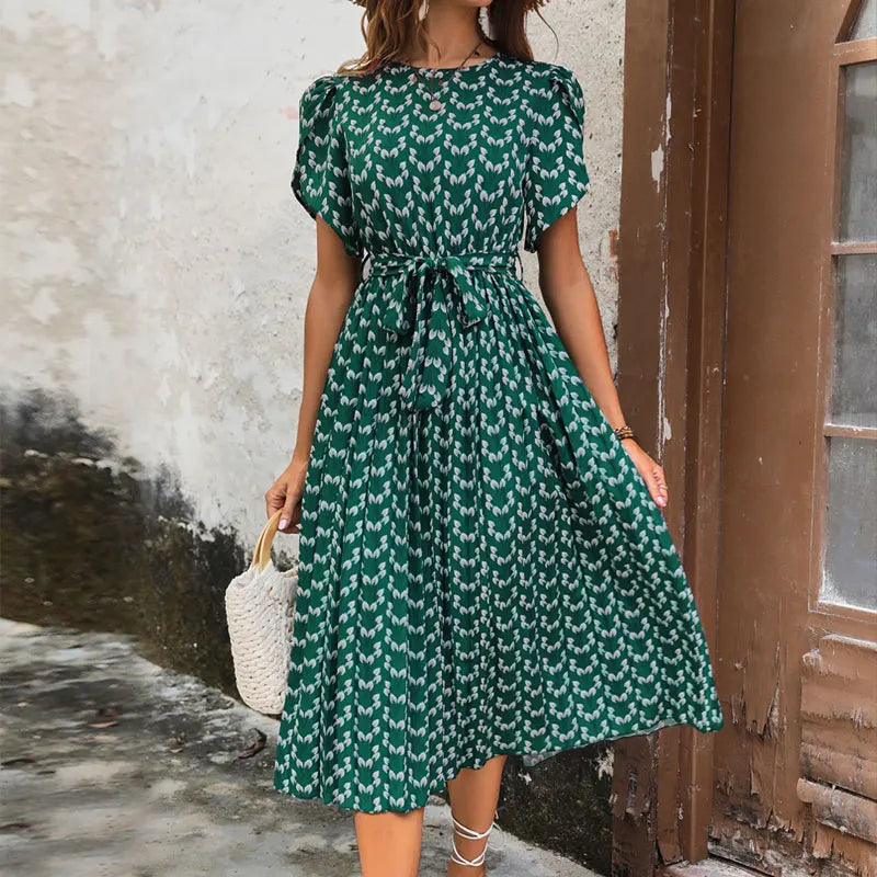 Women's Floral Print Summer Dress