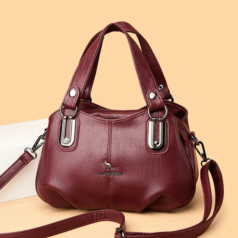 Women's Fashion High Quality Soft Leather Handbags