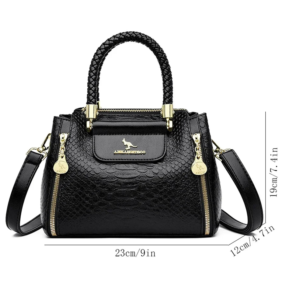 Women's High-quality Soft Leather Handbags