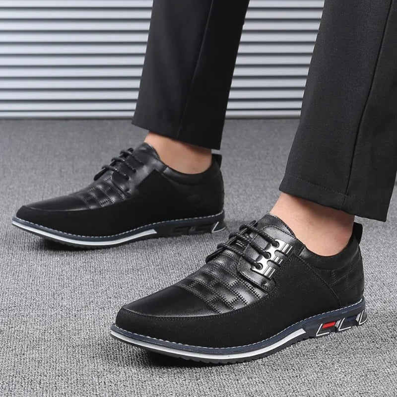 Men's Sneakers Fashion Causal Leather Shoes