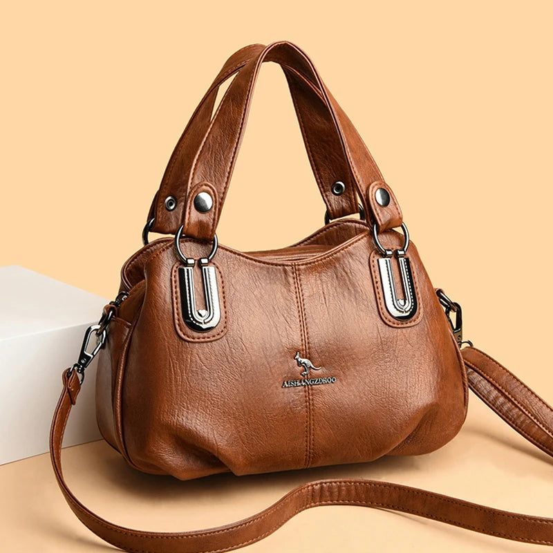 Women's Fashion High Quality Soft Leather Handbags